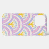Pastellfarbene Muschel Case-Mate iPhone Hülle (Rückseite (Horizontal))