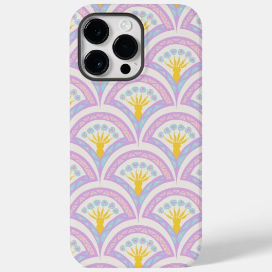 Pastellfarbene Muschel Case-Mate iPhone Hülle (Rückseite)