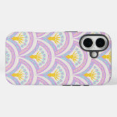 Pastellfarbene Muschel Case-Mate iPhone Hülle (Rückseite (Horizontal))