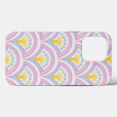 Pastellfarbene Muschel Case-Mate iPhone Hülle (Rückseite (Horizontal))
