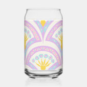 Pastellfarbene Muschel Dosenglas (Links)