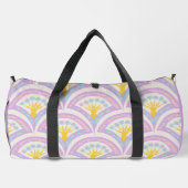 Pastellfarbene Muschel Duffle Bag (Rückseite)