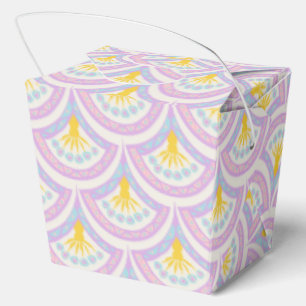 Pastellfarbene Muschel Geschenkschachtel