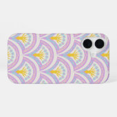 Pastellfarbene Muschel iPhone 16 Hülle (Rückseite (Horizontal))