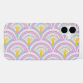 Pastellfarbene Muschel iPhone Hülle (Rückseite (Horizontal))