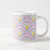 Pastellfarbene Muschel Jumbo-Tasse (Rechts)
