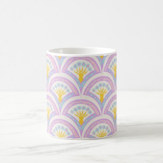 Pastellfarbene Muschel Kaffeetasse (Mittel)