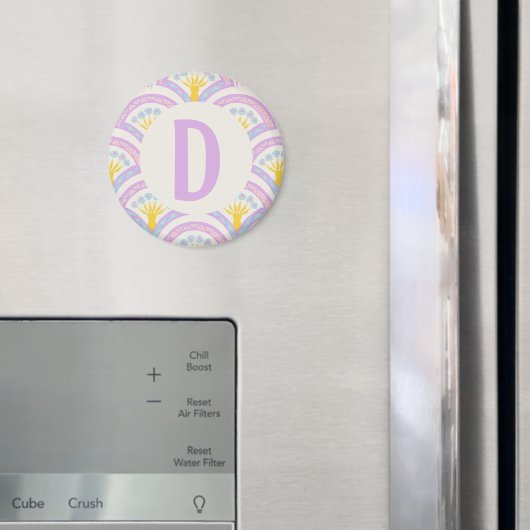 Pastellfarbene Muschel Magnet (In Situ (Kühlschrank))