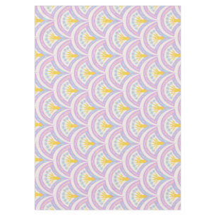 Pastellfarbene Muschel Muster Tischdecke