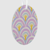 Pastellfarbene Muschel Ornament (Vorderseite)
