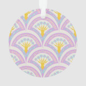 Pastellfarbene Muschel Ornament (Rückseite)