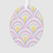 Pastellfarbene Muschel Ornament (Vorderseite)