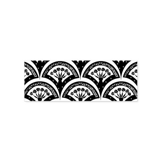 Pastellfarbene Muschel Permastempel (Design)