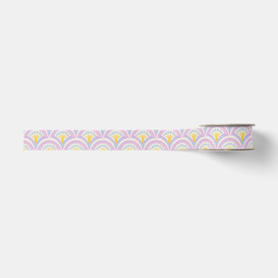 Pastellfarbene Muschel Ripsband