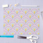Pastellfarbene Muschel Seidenpapier (Handwerk)