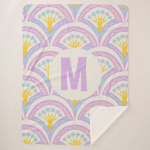 Pastellfarbene Muschel Sherpadecke