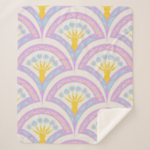Pastellfarbene Muschel Sherpadecke