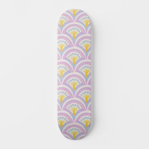 Pastellfarbene Muschel Skateboard