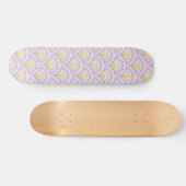 Pastellfarbene Muschel Skateboard (Horizontal)