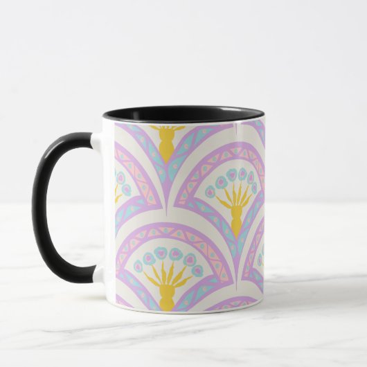 Pastellfarbene Muschel Tasse (Links)