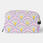 Pastellfarbene Muschel Waschbeutel (Rückseite)