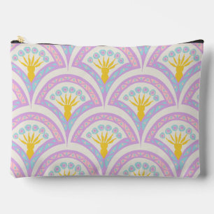 Pastellfarbene Muschel Zubehörtasche