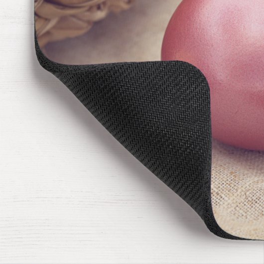 Pastellfarbene Ostereier Mousepad (Ecke)