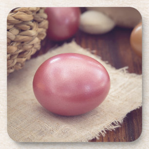Pastellfarbene Ostereier Untersetzer