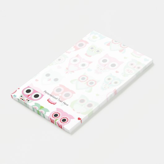 pastellfarbene Pulverfarbe Post-it Klebezettel (angewinkelt)