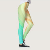 pastellfarbene RegenbogenLeggings Leggings (Rechts)