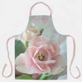 Pastellfarbene Tulpen Schürze (Vorderseite)