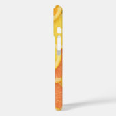 Pastellfarbene Zitronenscheiben-Musterung Case-Mate iPhone Hülle (Rückseite / Links)