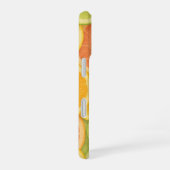 Pastellfarbene Zitrus-Scheiben-Muster iPhone 16 Hülle (Rechte Seite)
