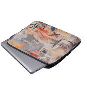 Pastellfarbener Abstrakter Hintergrund #7 Laptopschutzhülle (Vorne Knopf)