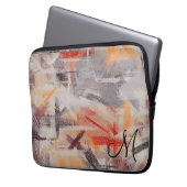 Pastellfarbener Abstrakter Hintergrund #7 Laptopschutzhülle (Vorderseite Links)
