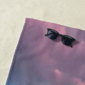Pastellfarbener Himmel Strandtuch (Beispiel)