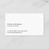 Pastellfarbener Hintergrund | Rainbow Stylish Visitenkarte (Rückseite)