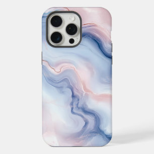 🎨 Pastellfarbener Marmorierter Stil Sanft und Ele iPhone 15 Pro Max Hülle
