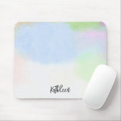 Pastellfarbener, personalisierter Mousepad mit Far (Mit Mouse)
