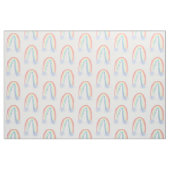 pastellfarbener Regenbogen Stoff (Fat Quarter (45,7 x 55,9 cm))