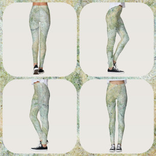 Pastellfarbener Sandstein in Mehrfarben Leggings