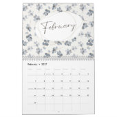 pastellfarbener Wandkalender, 2025 Wandkalender, f Kalender (Feb 2027)
