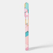 Pastellfarbenes 3D-Papiermuster-Gehäuse Case-Mate iPhone Hülle (Rückseite / Links)