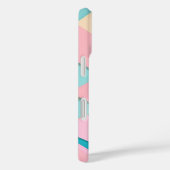 Pastellfarbenes 3D-Papiermuster-Gehäuse Case-Mate iPhone Hülle (Rückseite / Rechts)