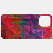 Pastellfarbenes Abstraktes Muster Case-Mate iPhone Hülle (Rückseite (Horizontal))