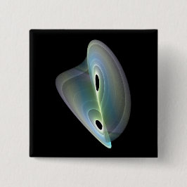 pastellfarbenes Fraktal Button