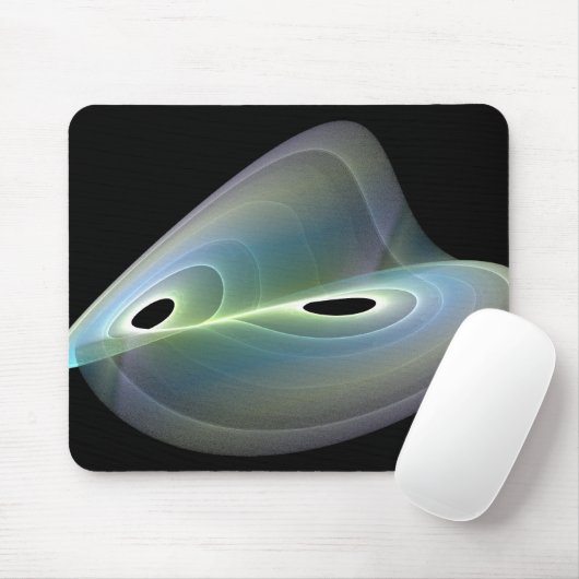 pastellfarbenes Fraktal Mousepad (Mit Mouse)