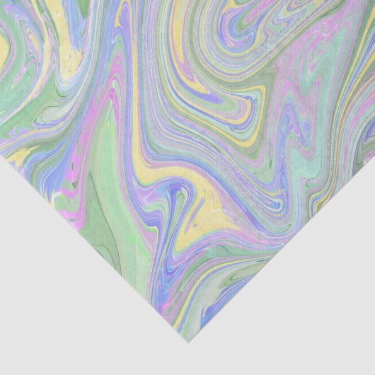 Pastellfarbenes Papiertuchpapier Seidenpapier (Ausschnitt)