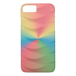 pastellfarbenes Regenbogengewebe Case-Mate iPhone Hülle