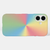 pastellfarbenes Regenbogenspektrum Case-Mate iPhone Hülle (Rückseite (Horizontal))